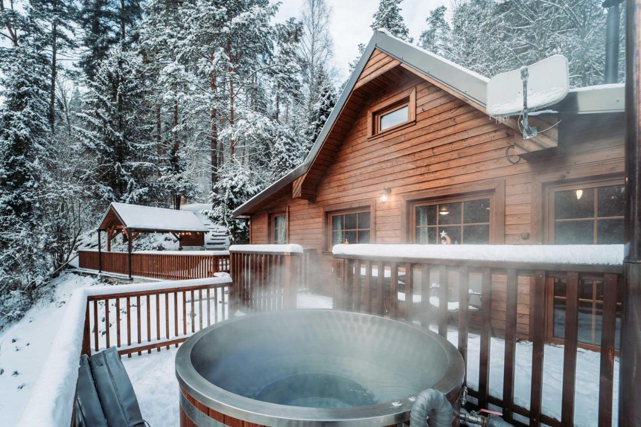 Sovia Wellness Chata S Jacuzzi Kadou A Saunou, Cingov Szepessümeg Kültér fotó